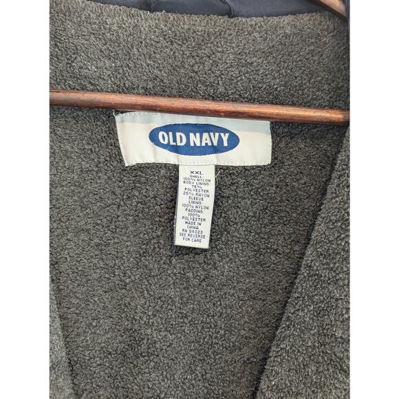 Old Navy Fleece Lined Navy Blue Men's Jacket. Size XXL - Picture 3 of 9